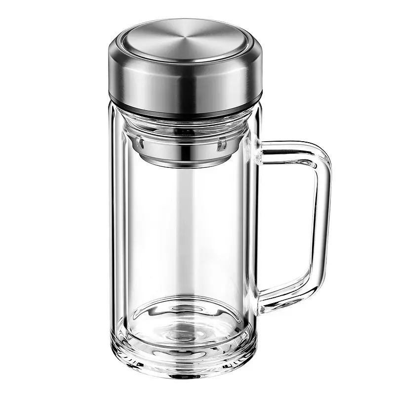 Double Glass Bubble Cup High Temp Glass Cup Wholesale