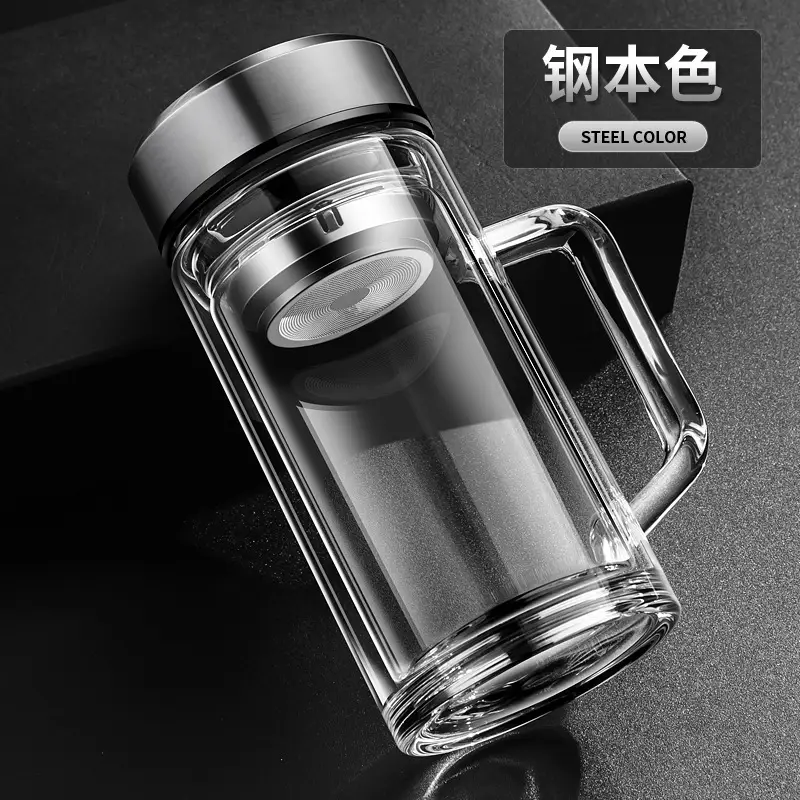 Double Glass Bubble Cup High Temp Glass Cup Wholesale
