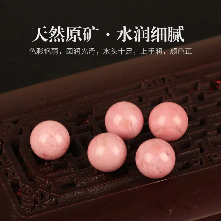 Natural Rose Pearl Bracelet Pink Round Handmade