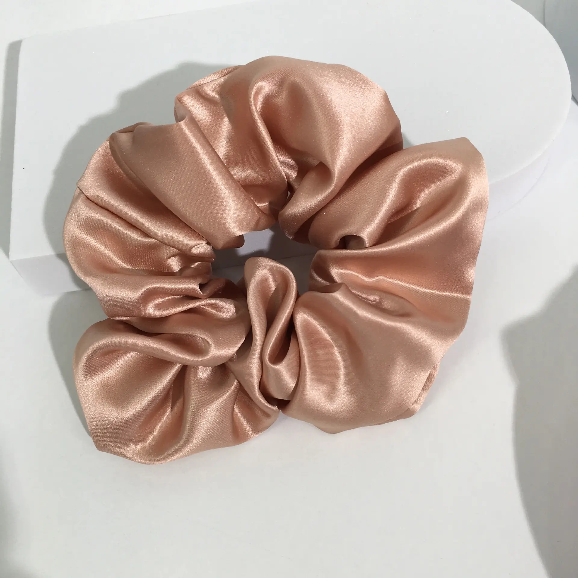 Shiny 22mm Silk Hair Scrunchie Large