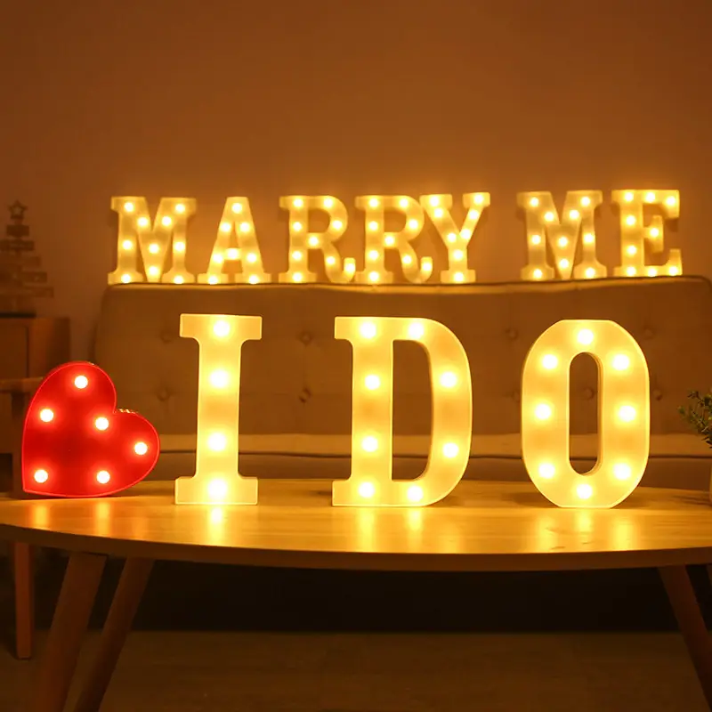 Digital LED Letter Lamp for Home Decor - Image 29
