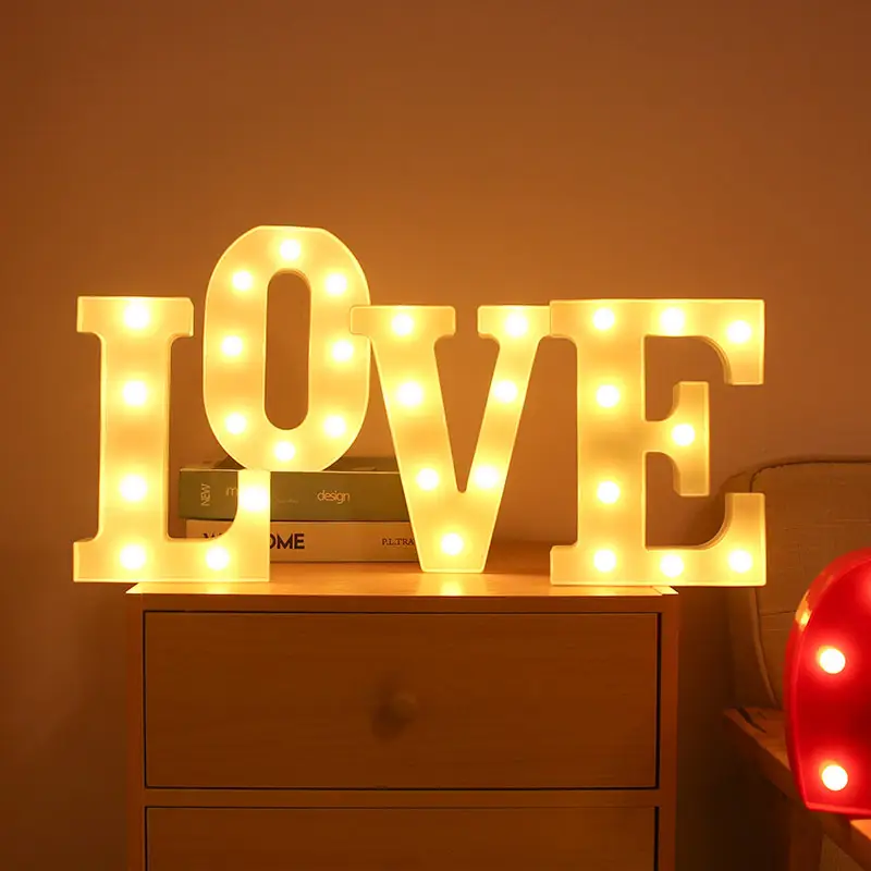 Digital LED Letter Lamp for Home Decor - Image 30