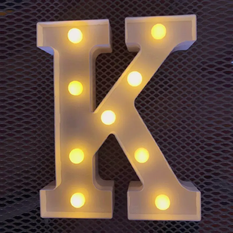 Digital LED Letter Lamp for Home Decor - Image 11