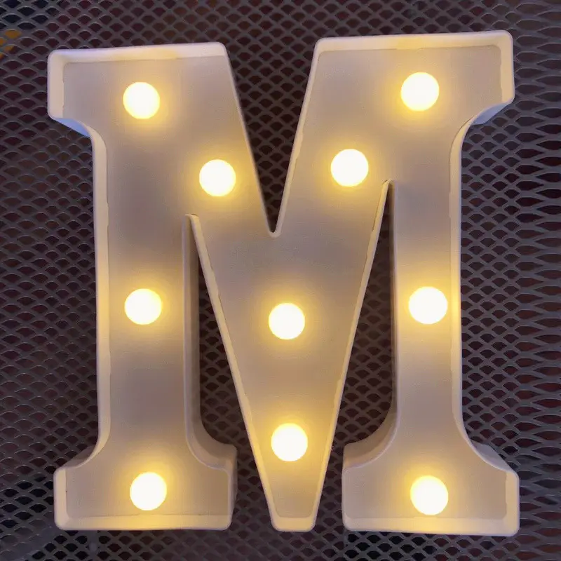 Digital LED Letter Lamp for Home Decor - Image 13