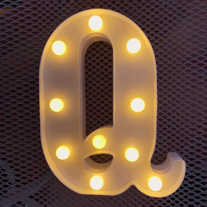 Digital LED Letter Lamp for Home Decor - Image 17