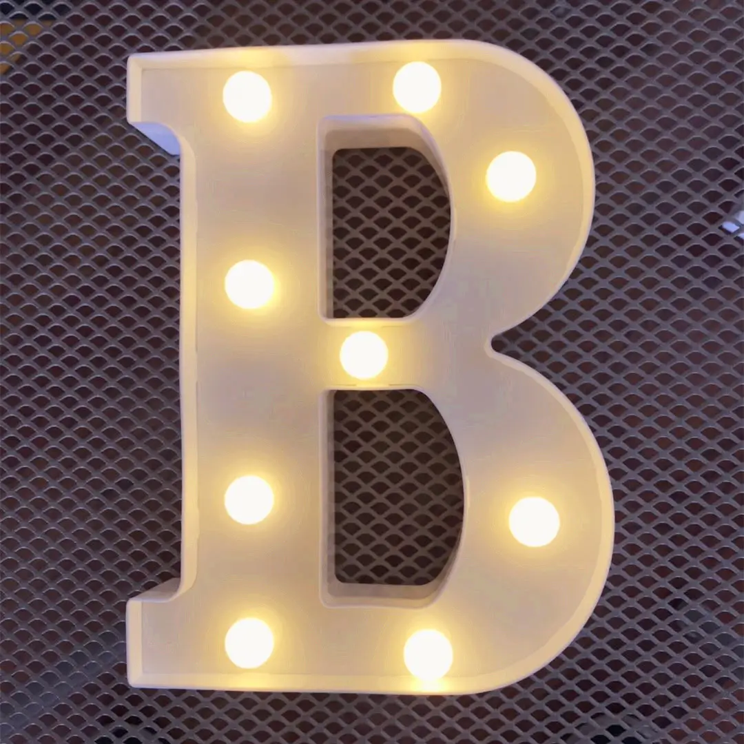 Digital LED Letter Lamp for Home Decor - Image 2