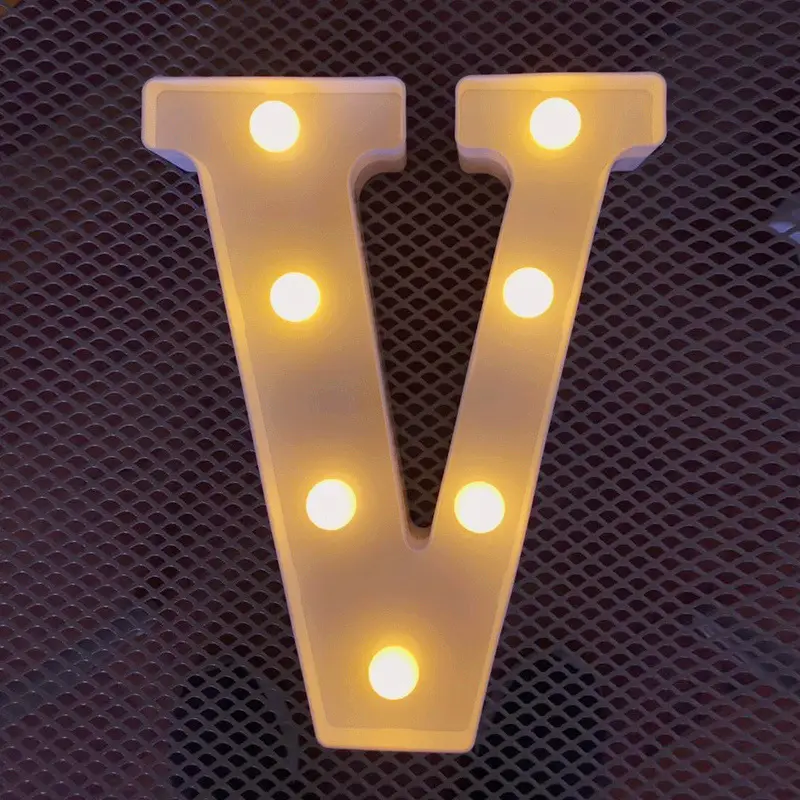 Digital LED Letter Lamp for Home Decor - Image 22