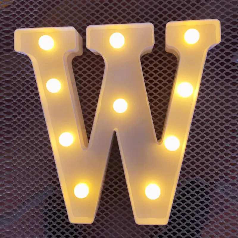 Digital LED Letter Lamp for Home Decor - Image 23