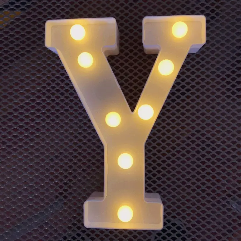 Digital LED Letter Lamp for Home Decor - Image 25