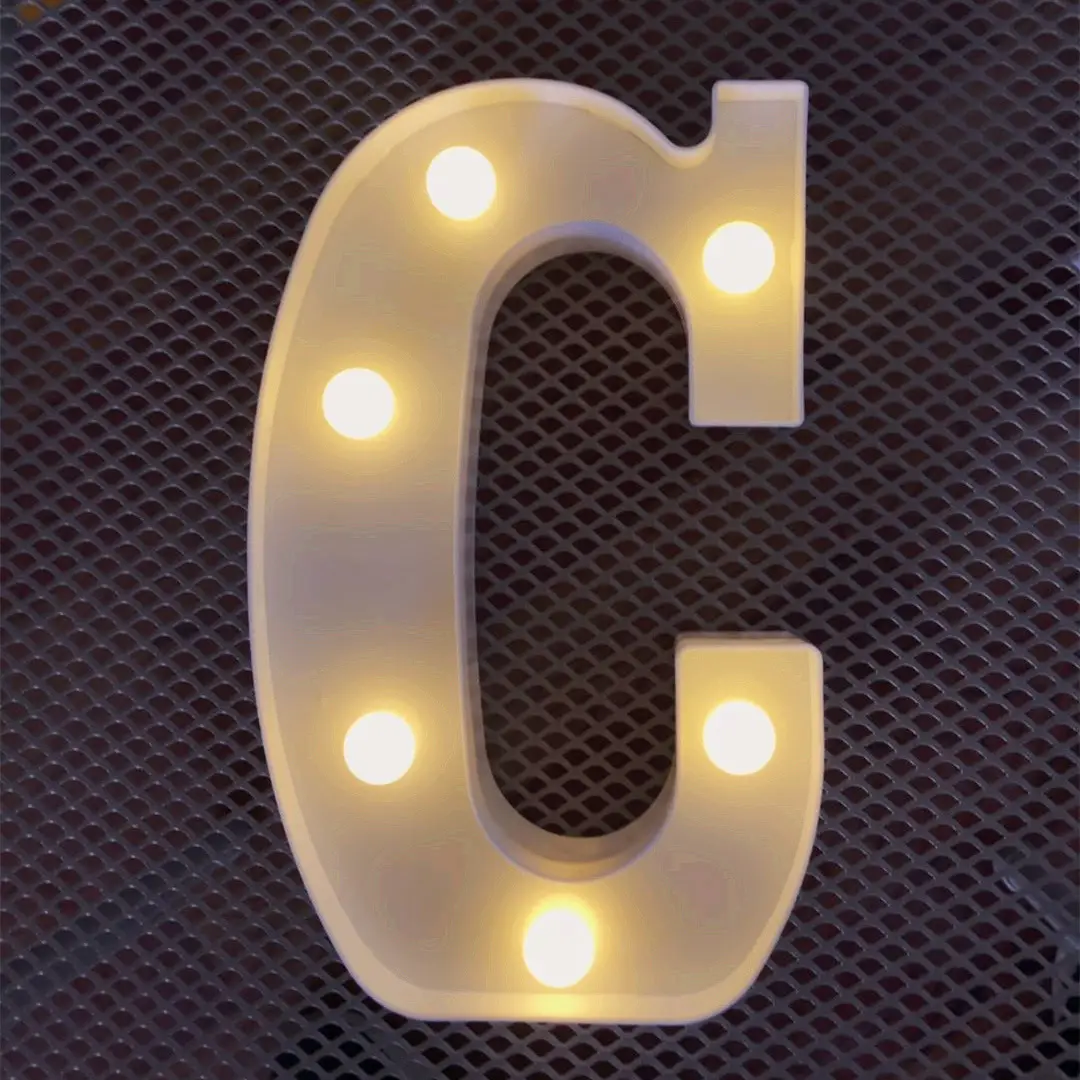 Digital LED Letter Lamp for Home Decor - Image 3