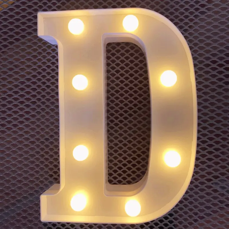 Digital LED Letter Lamp for Home Decor - Image 4