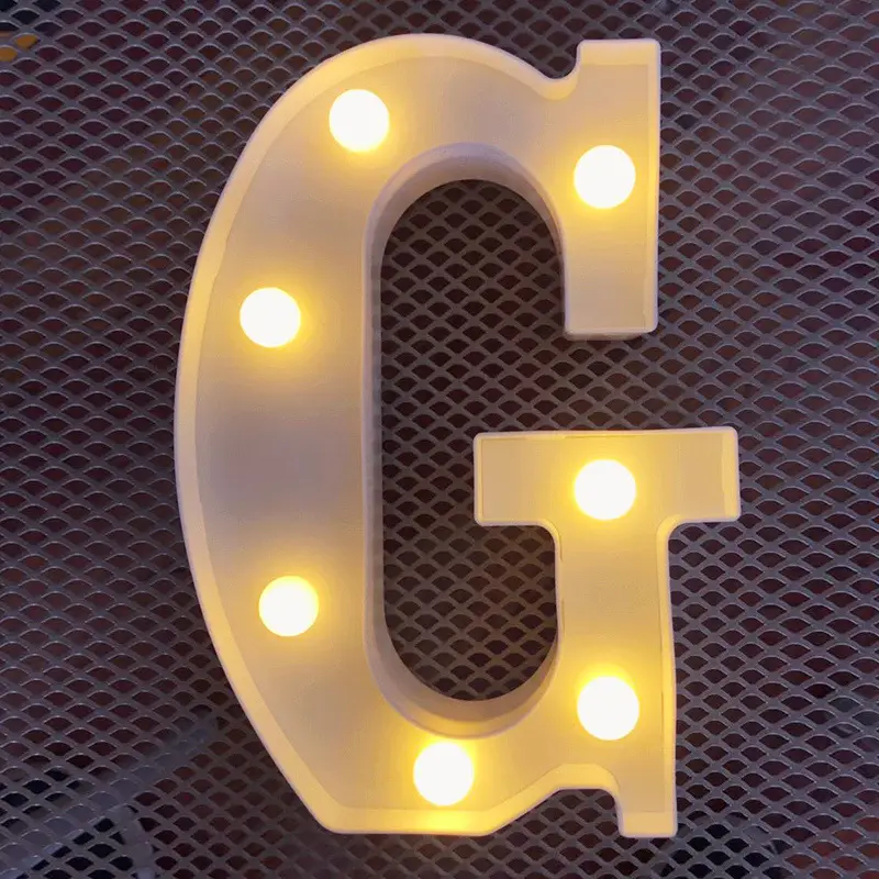 Digital LED Letter Lamp for Home Decor - Image 7