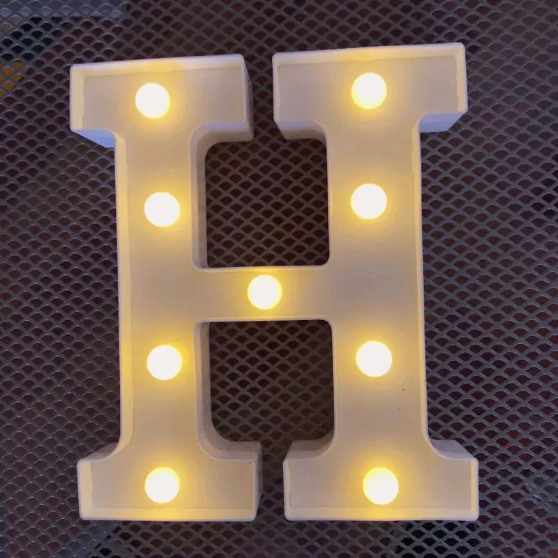 Digital LED Letter Lamp for Home Decor - Image 8