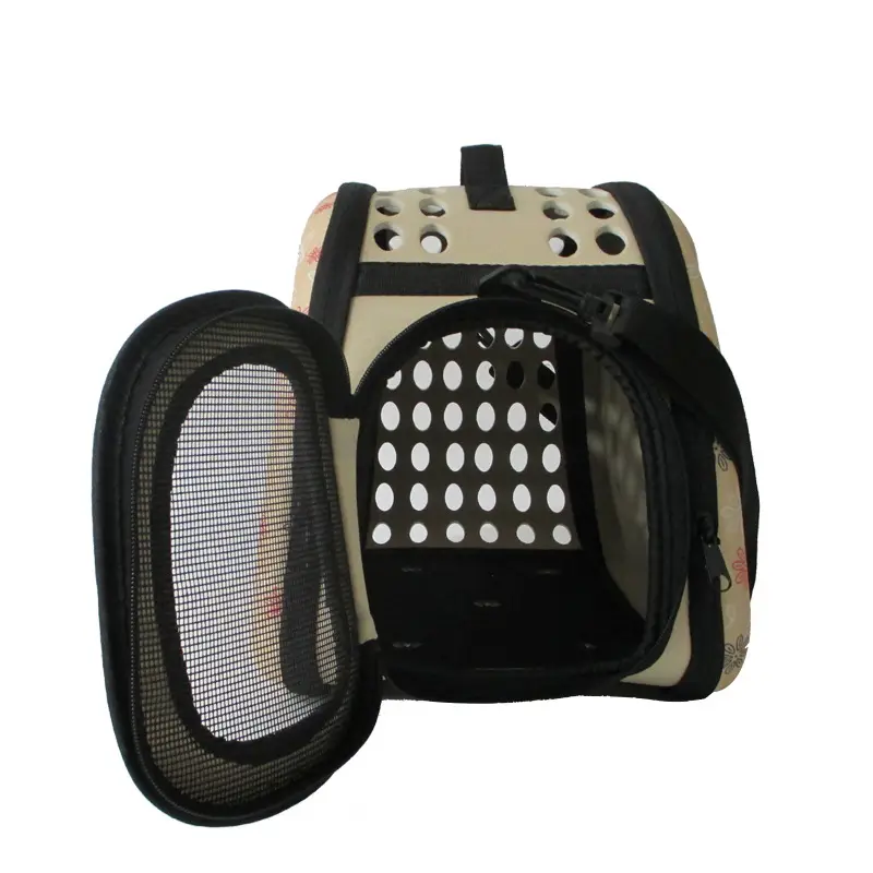 EVA Pet Backpack Portable Dog Cat Bag Breathable Mesh - Image 9