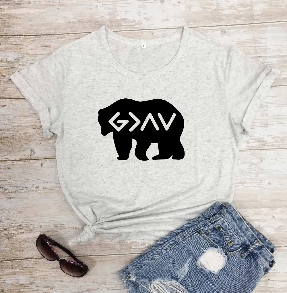 GAAV Elephant Print Women Grey T-Shirt