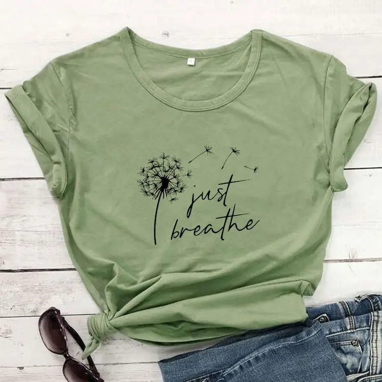 Black Dandelion Print Short Sleeve T-Shirt - Image 4