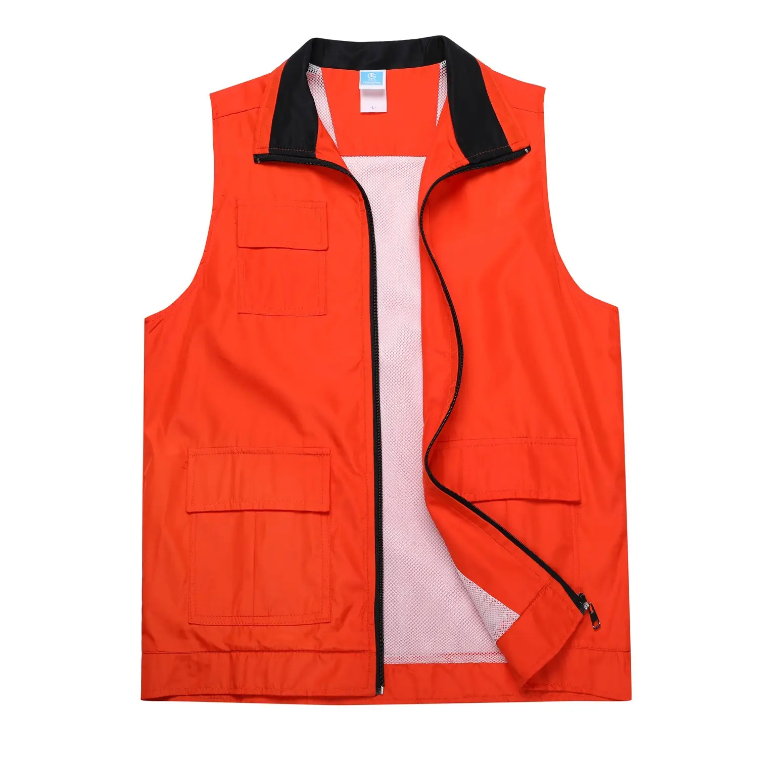 Blue Reflective Vest for Volunteers Large Scale Welfare - Image 2