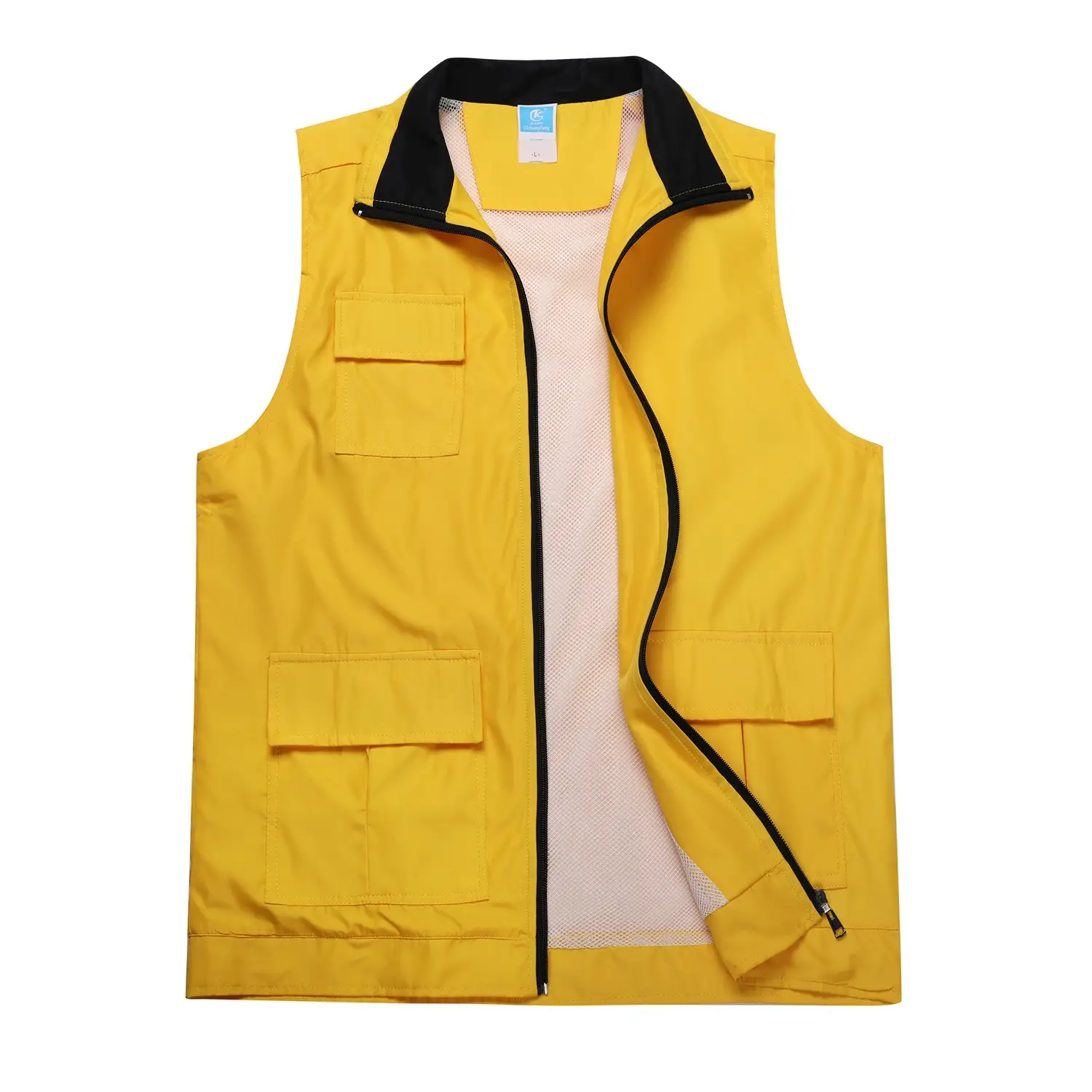 Blue Reflective Vest for Volunteers Large Scale Welfare - Image 4