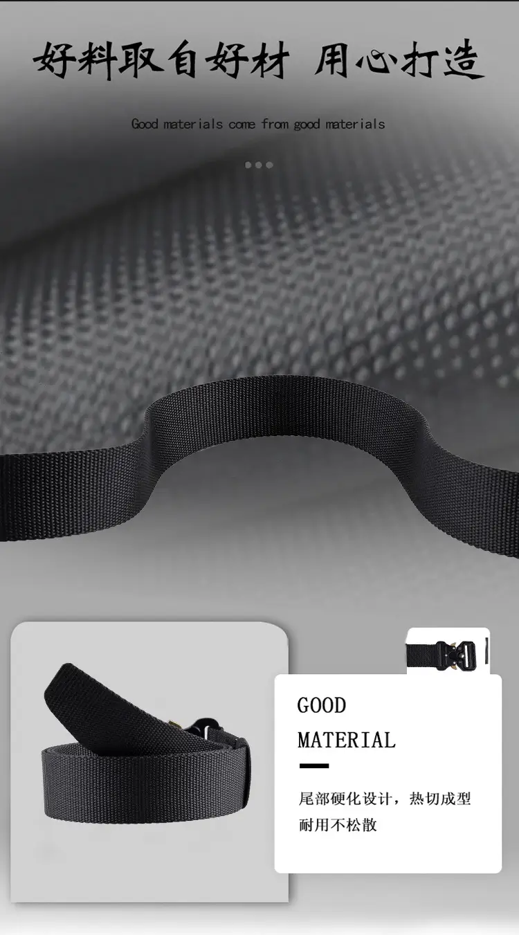 Military Tactical Belt Quick Release Buckle Belt β feature 8
