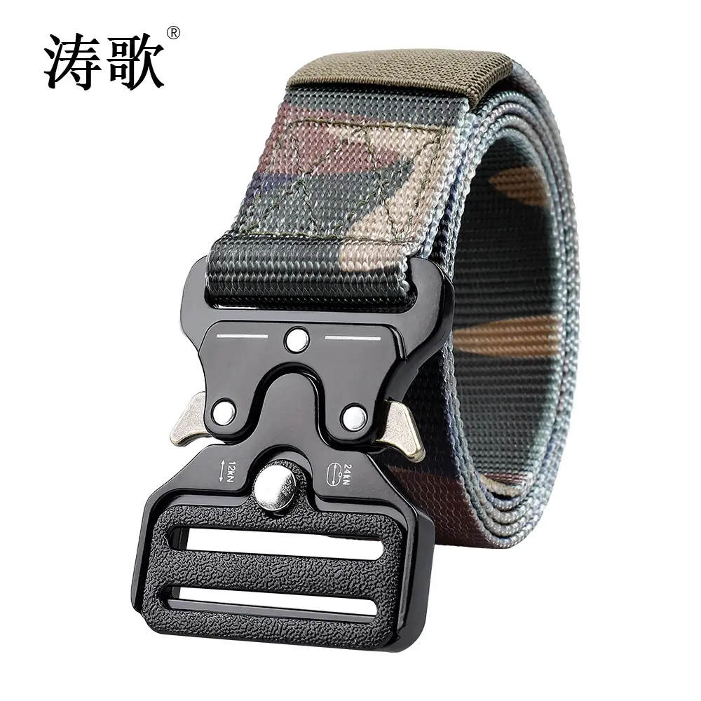 Military Tactical Belt Quick Release Buckle Belt - Image 8