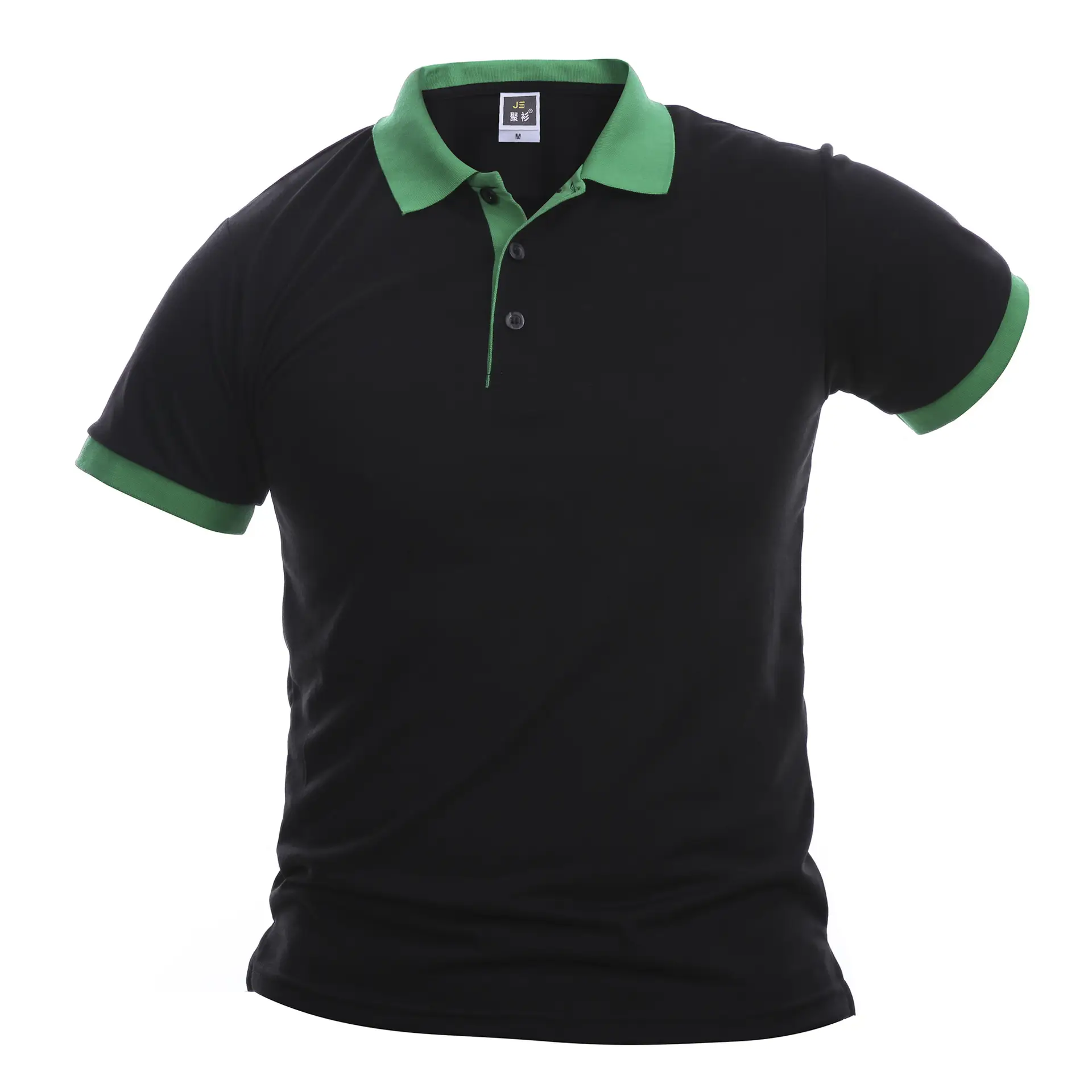 Men Red Polo T-Shirt Short Sleeve Casual Wear