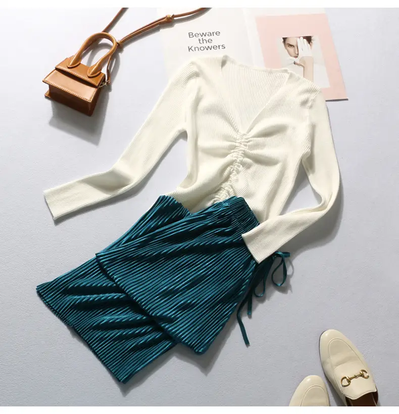 2025 Loose Wide Leg Chiffon Trousers Ice Silk Women — feature 13