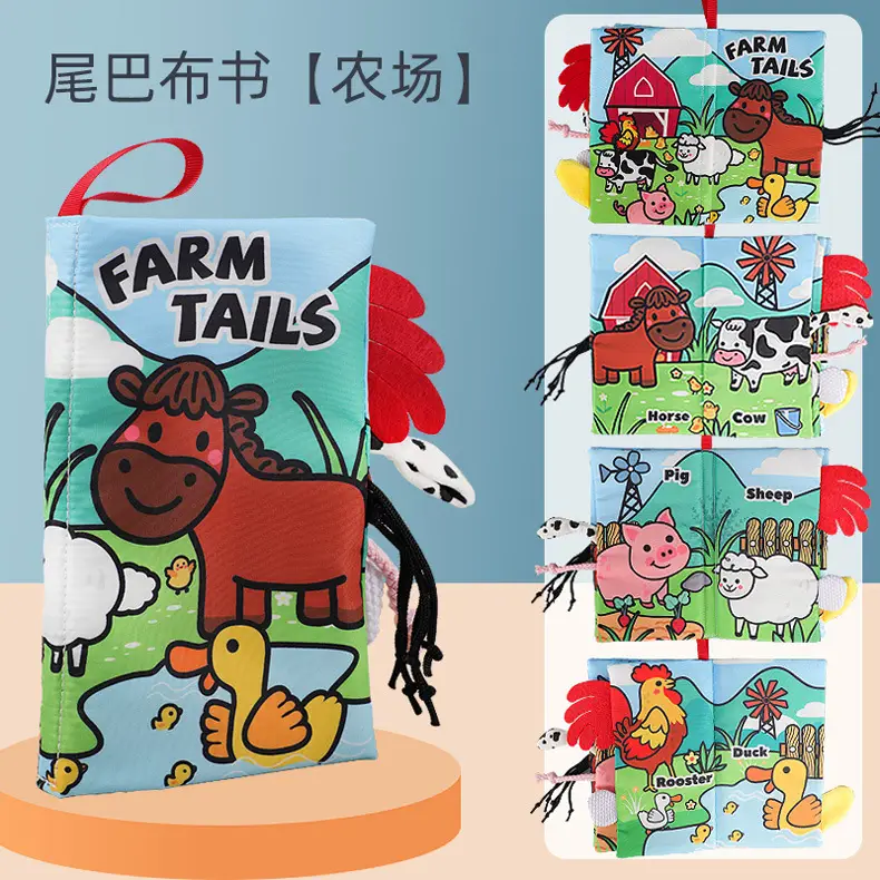 Baby Cloth Book 0-3 Yrs Vegetable Series - Image 29