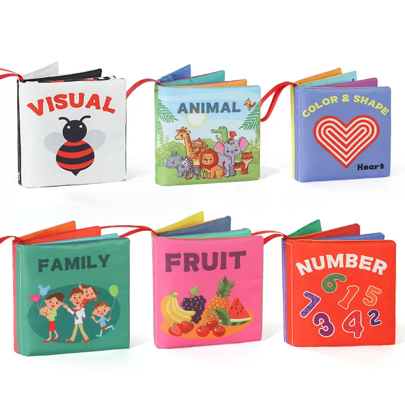 Baby Cloth Book 0-3 Yrs Vegetable Series - Image 36