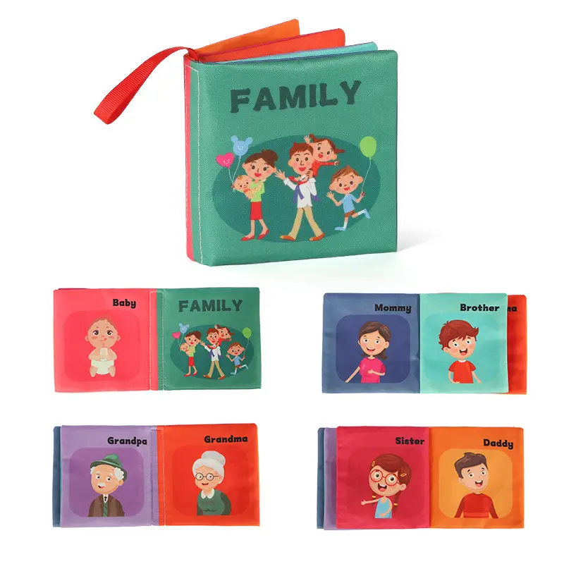 Baby Cloth Book 0-3 Yrs Vegetable Series - Image 38