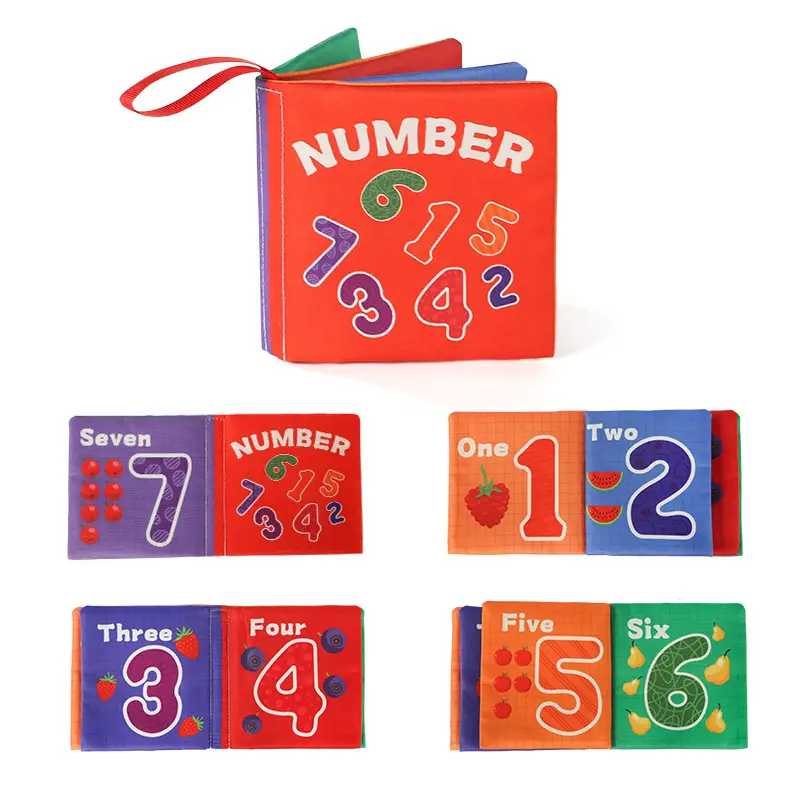 Baby Cloth Book 0-3 Yrs Vegetable Series - Image 39
