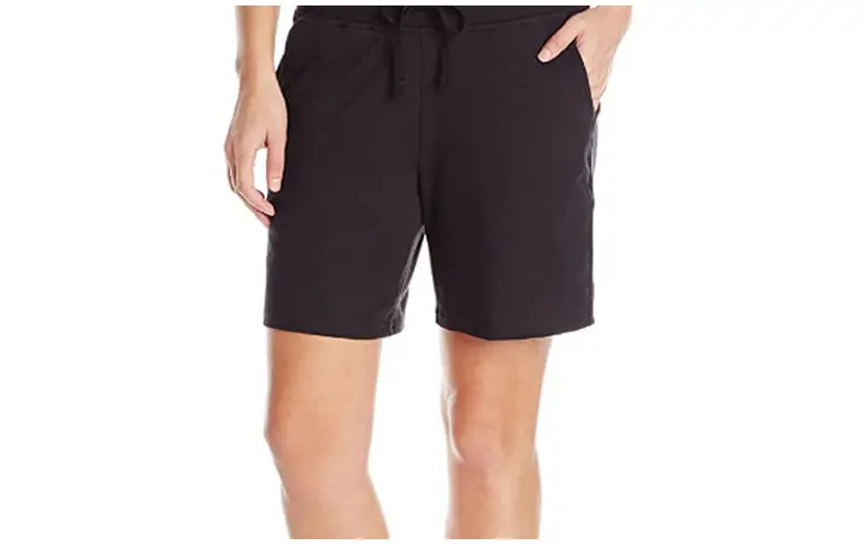 Women Grey Knit Mid Waist Shorts Casual — feature 48