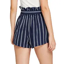 Women Grey Knit Mid Waist Shorts Casual — feature 5
