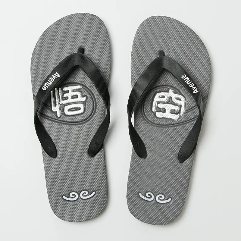 Men's Red Graphic Flip-Flops Summer Non-Slip