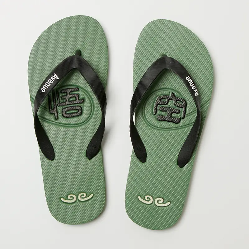 Men's Red Graphic Flip-Flops Summer Non-Slip