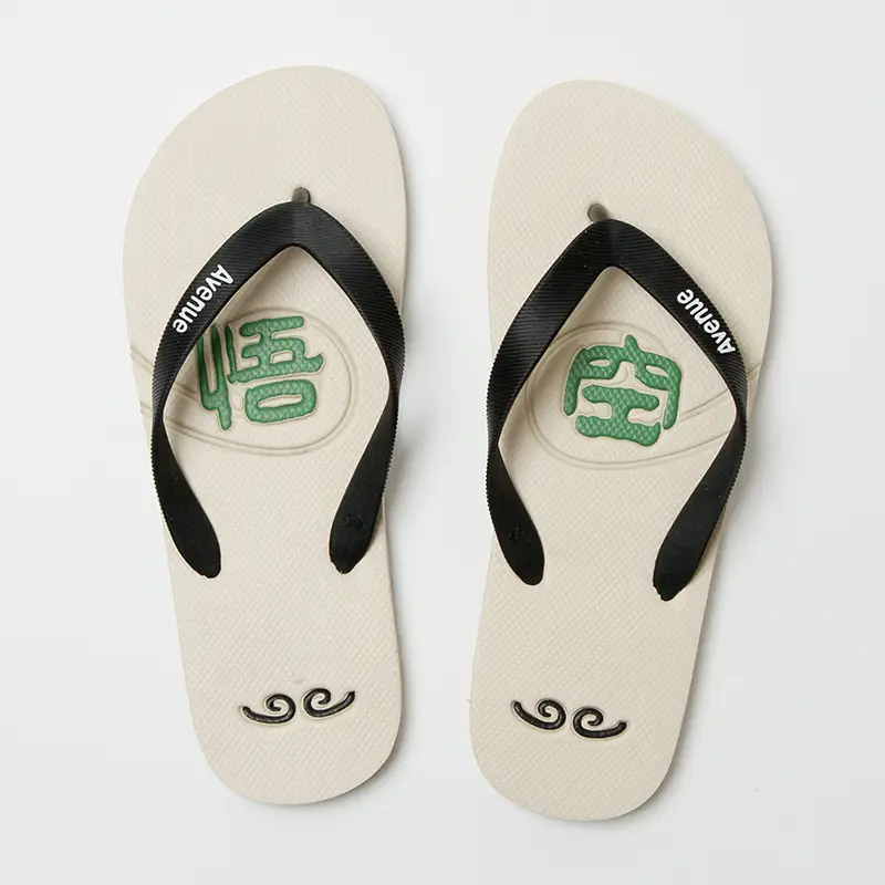 Men's Red Graphic Flip-Flops Summer Non-Slip