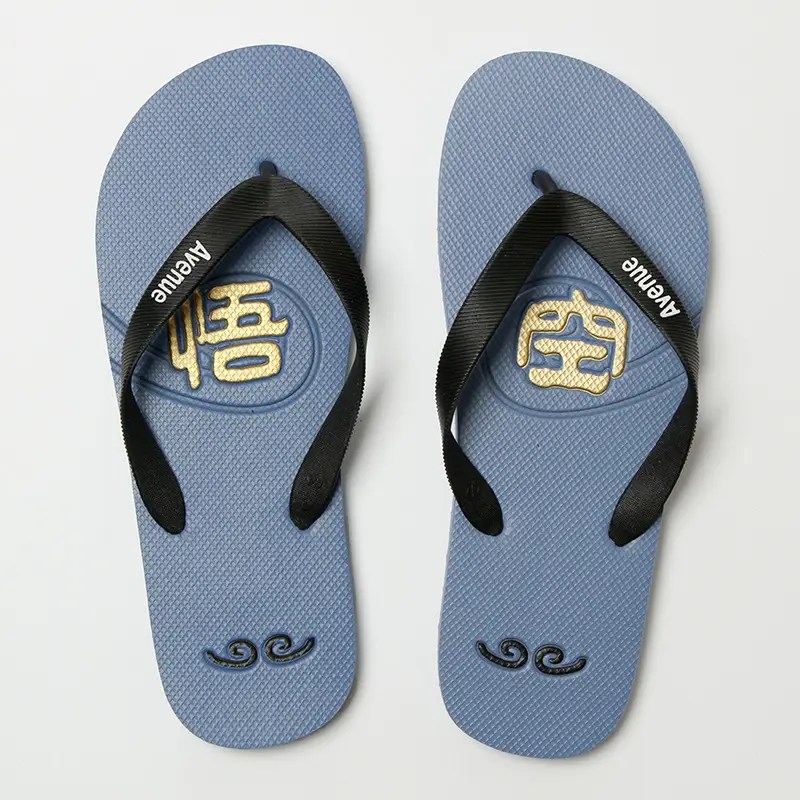 Men's Red Graphic Flip-Flops Summer Non-Slip