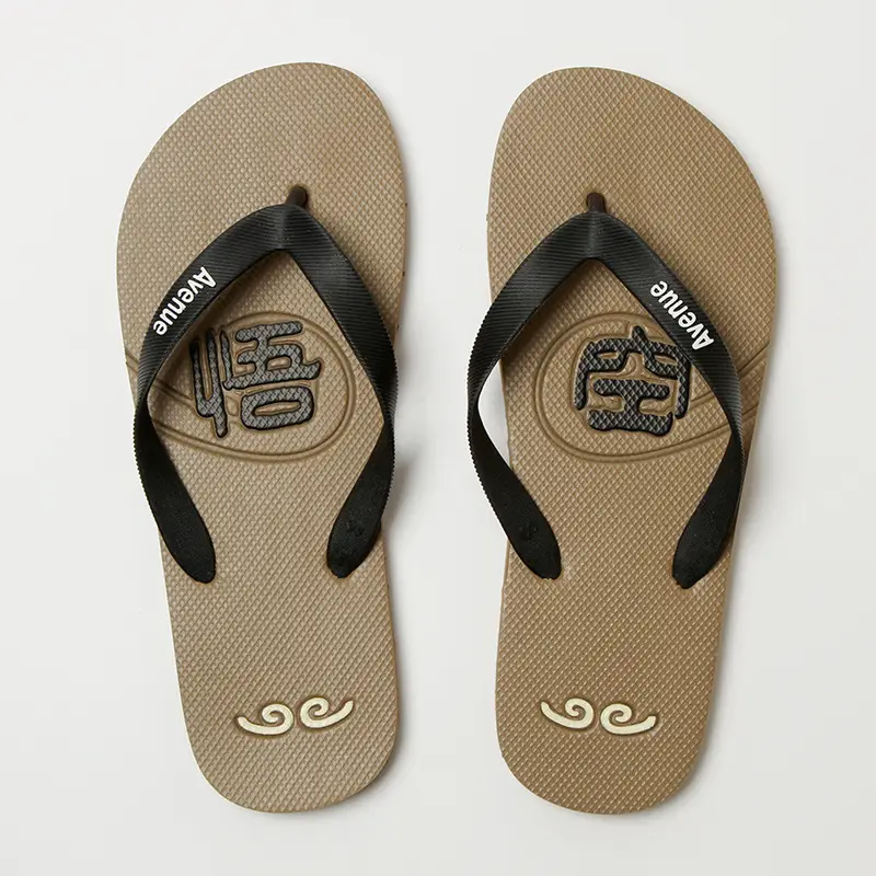 Men's Red Graphic Flip-Flops Summer Non-Slip