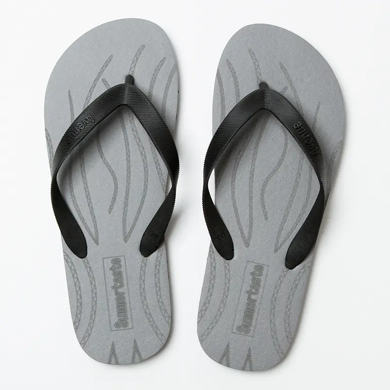 Men's Red Graphic Flip-Flops Summer Non-Slip