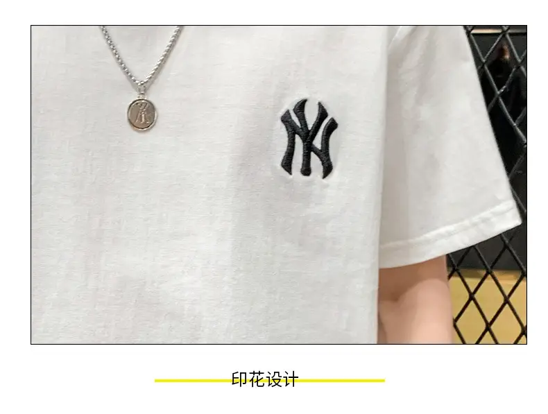 Men Grey Embroidered Cotton T-Shirt Short Sleeve Summer — feature 29