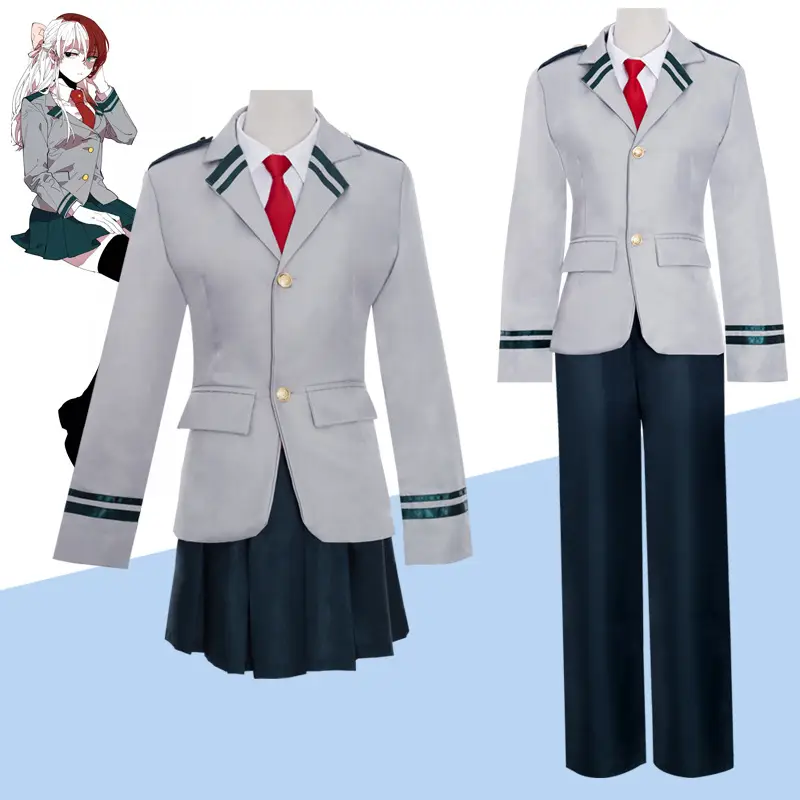 My Hero Academia Cosplay Suit Midoriya Izuku Katsuki Bakugo Yui Tsukasa Academy Style