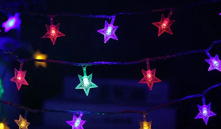 30LED Solar Bubble Light String Outdoor Decor