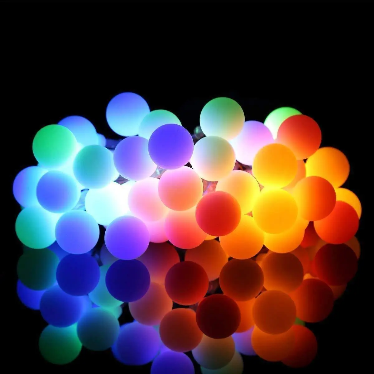 30LED Solar Bubble Light String Outdoor Decor