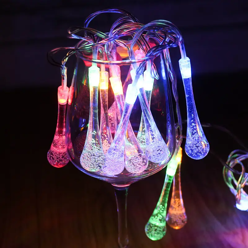 30LED Solar Bubble Light String Outdoor Decor