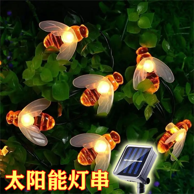30LED Solar Bubble Light String Outdoor Decor