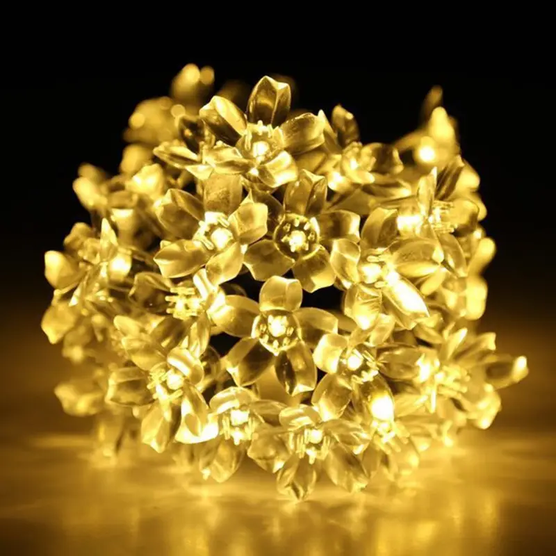 30LED Solar Bubble Light String Outdoor Decor
