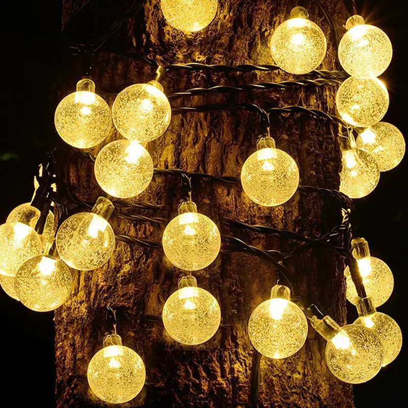 30LED Solar String Lights Outdoor Waterproof Christmas Decor - Image 2