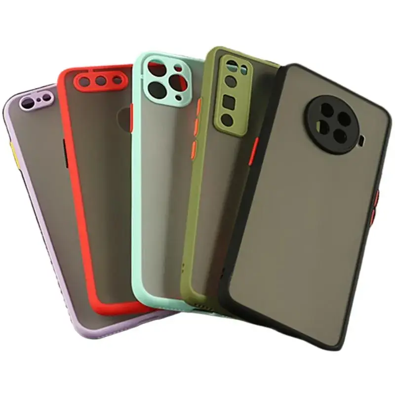 Oppo Phone Cases Protective Skin-Feel 4 Colors - Image 5