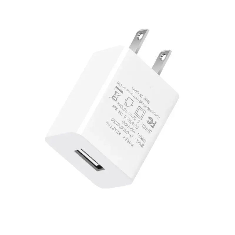 5V1A USB Charger for Mobile Phones 3C.FCC.CE