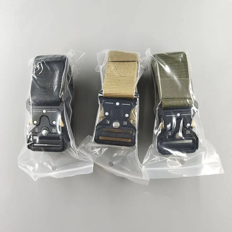 Men's Cobra Tactical Belt Black Nylon Multifunctional β feature 20