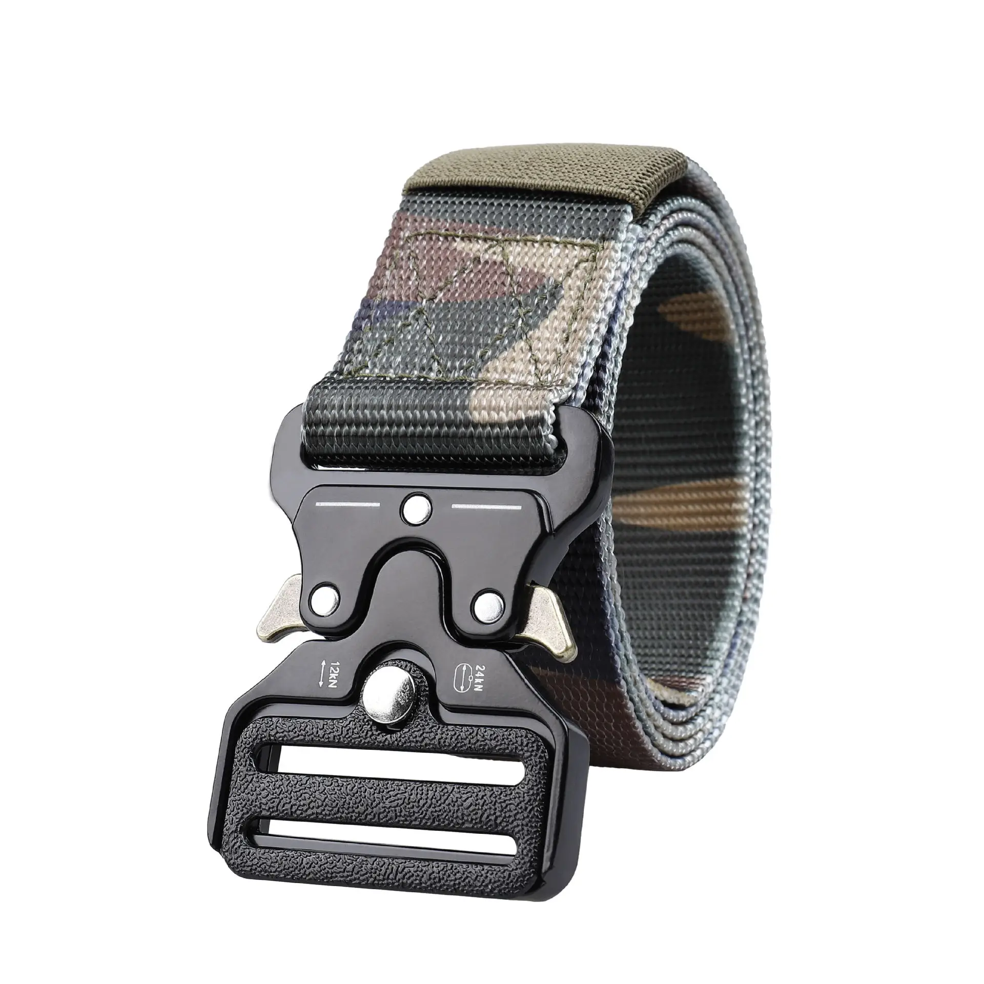 Men's Cobra Tactical Belt Black Nylon Multifunctional β feature 19